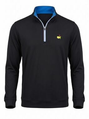 Masters Blue Performance Tee with White Logo Size Large